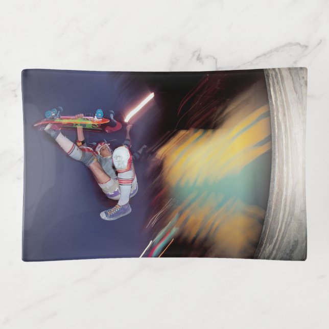 JEFF PHILLIPS over the Clown Rolling &  Trinket Tray (Front)