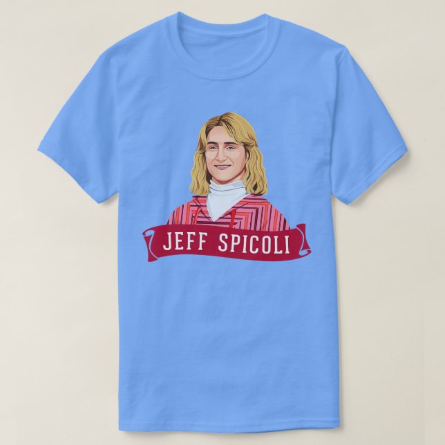 Jeff Spicoli Portrait T-Shirt (Design Front)