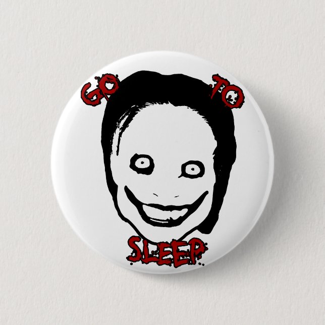Jeff The Killer Button (Front)