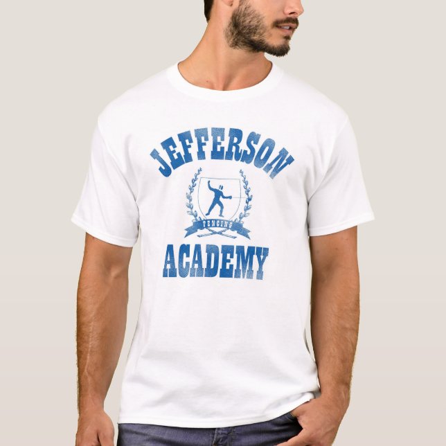 Jefferson Academy Fencing T-Shirt (Front)