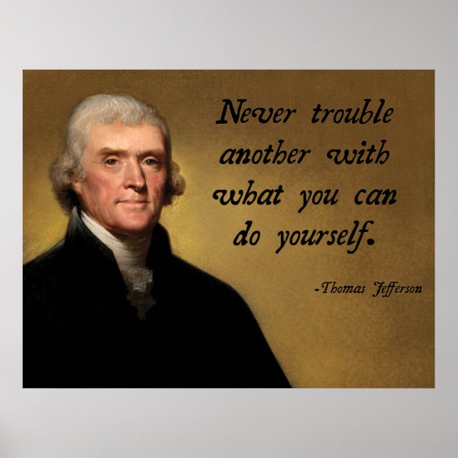 Jefferson Advice Poster (Front)