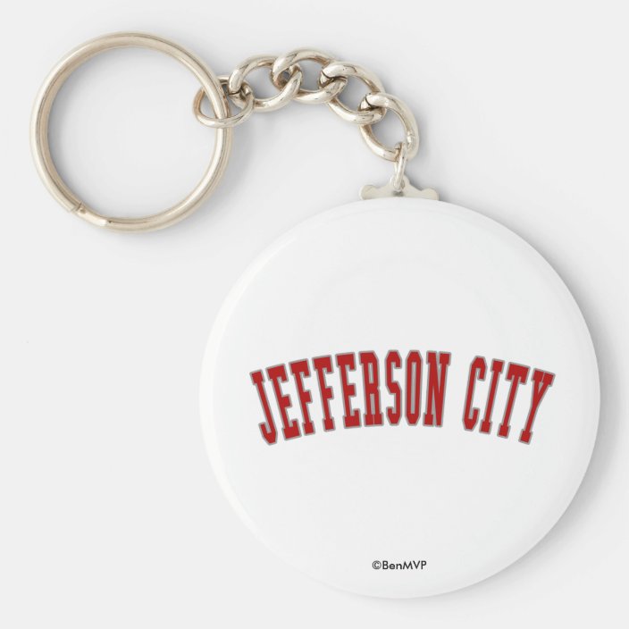 Jefferson City Keychain