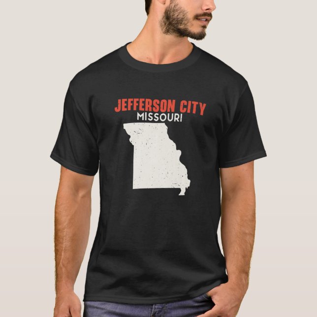 Jefferson City Missouri USA State America Travel M T-Shirt (Front)
