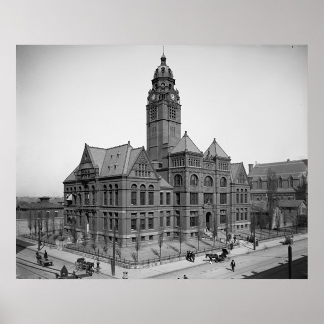 Jefferson County Courthouse Poster (Front)