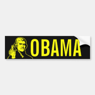 Jefferson Finger Bumper Sticker