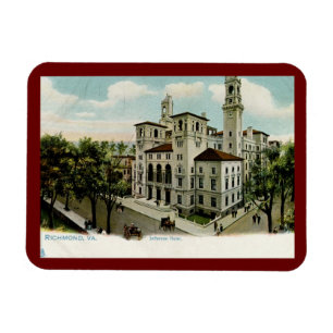 Jefferson Hotel, Richmond, VA Vintage Magnet