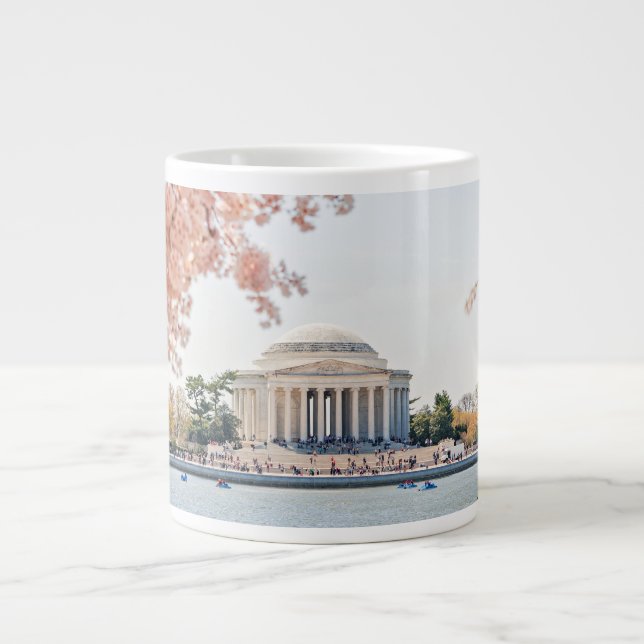 Jefferson Memorial Giant Coffee Mug (Front)