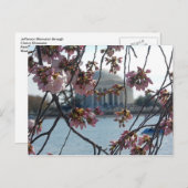 Jefferson Memorial National Cherry Blossom Fest Postcard (Front/Back)