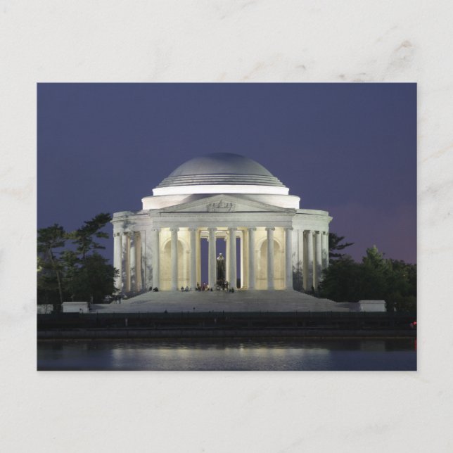 Jefferson Memorial Postcard (Front)