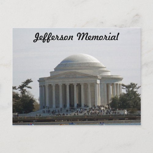 Jefferson Memorial Washington DC 001 Postcard