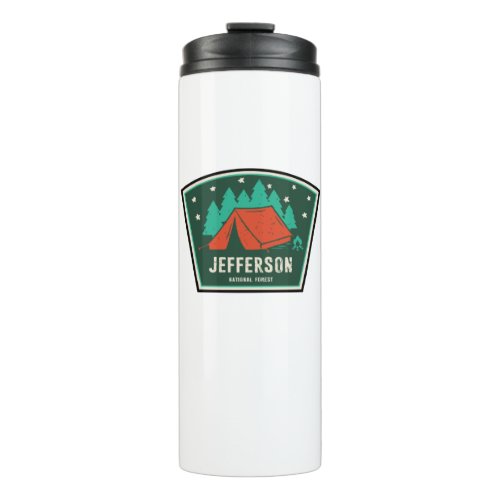 Jefferson National Forest Camping Thermal Tumbler