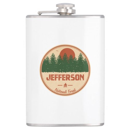 Jefferson National Forest Flask