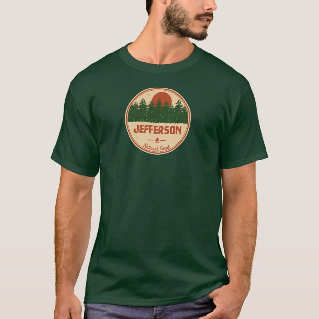 Jefferson National Forest T-Shirt (Front)