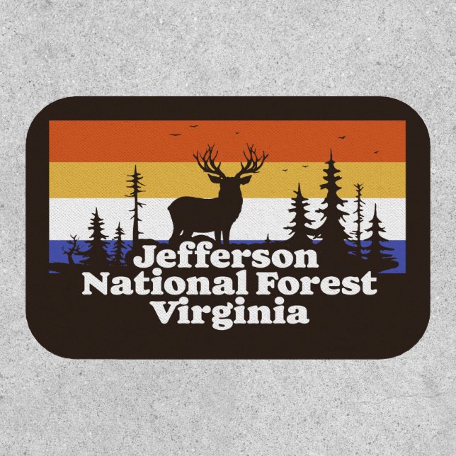 Jefferson National Forest Virginia Patch (Front)