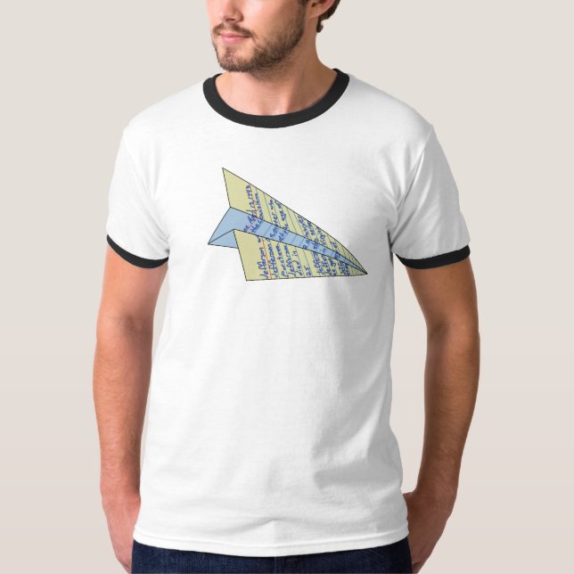 Jefferson Paper Airplane T-Shirt (Front)