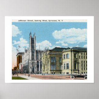 Jefferson St., Syracuse, New York Vintage