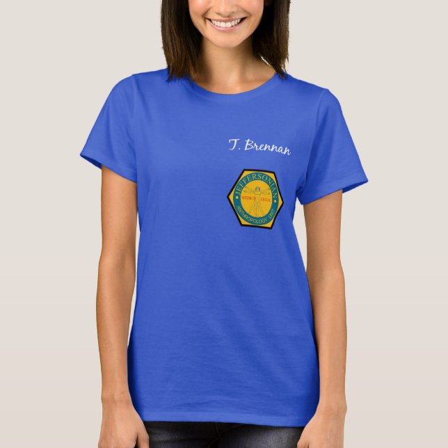 Jeffersonian Anthropology Medico Legal Shirt (Front)