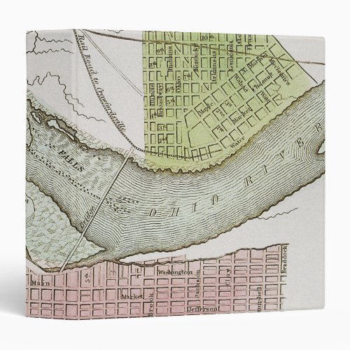 JEFFERSONVILLE INDIANA MAP BINDER