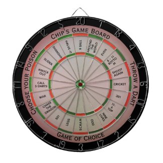 JeffH 2 Easy Text Personal Regulation Dart Board