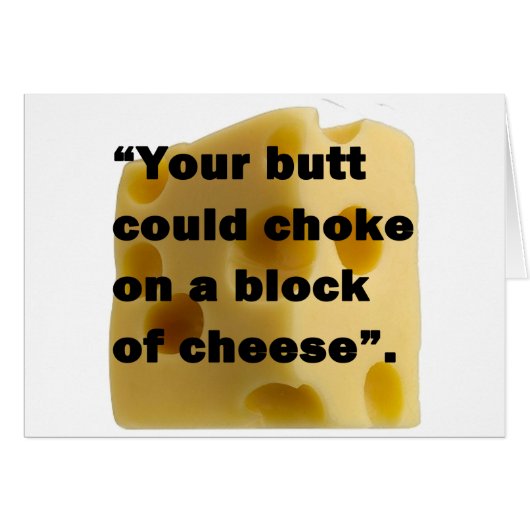 Jeffrey LaRocque Cheese Shirt Cards (Front Horizontal)