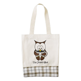 Jeffy The Jittery Owl Tote Bag