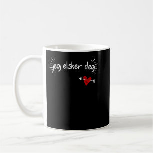 Jeg Elsker Deg - I Love You in Norwegian Coffee Mug