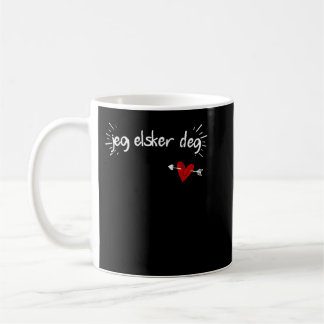 Jeg Elsker Deg - I Love You in Norwegian Coffee Mug