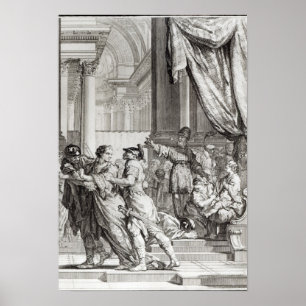 Jehoiada, High Priest of Jerusalem Proclaiming Poster