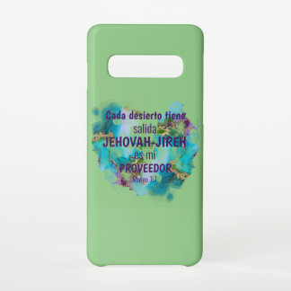 Jehovah Jireh Proveedor Spanish Marble colors Samsung Galaxy S10 Case