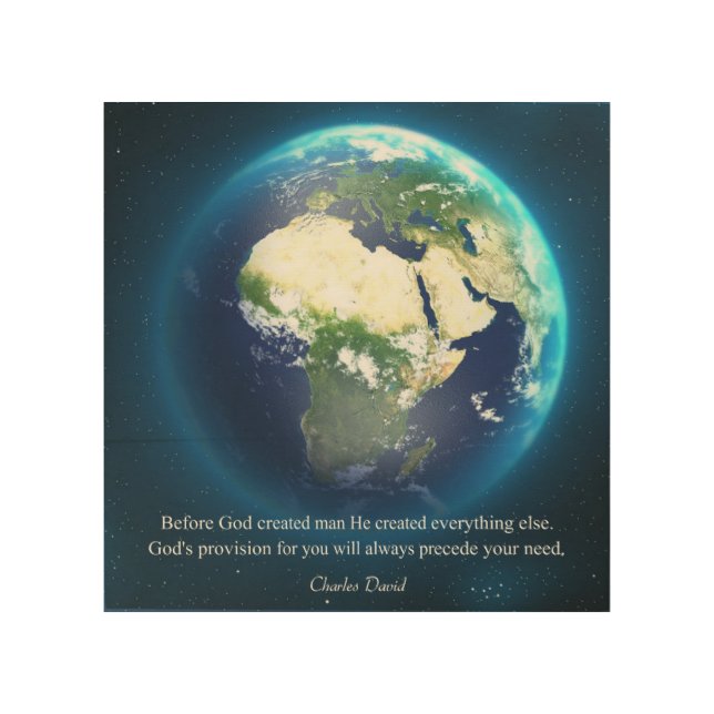 Jehovah-jireh Wood Wall Decor (Front)