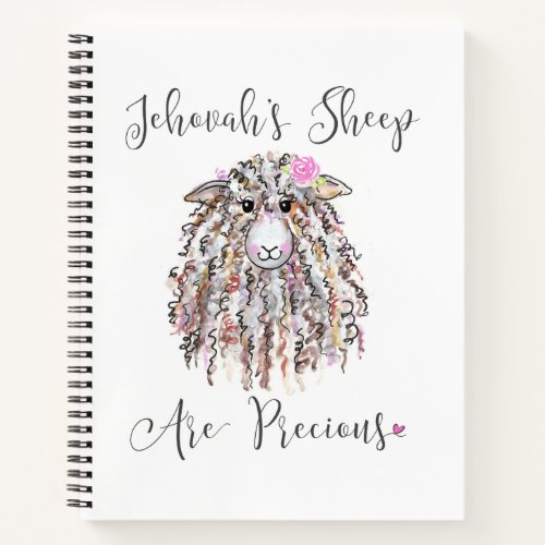 âœJehovahâs Sheep Are Preciousâ Notebook