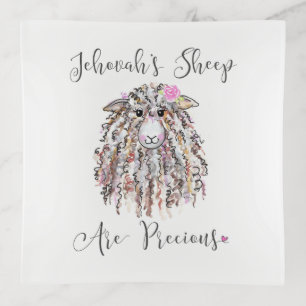 “Jehovah’s Sheep Are Precious” Trinket Tray