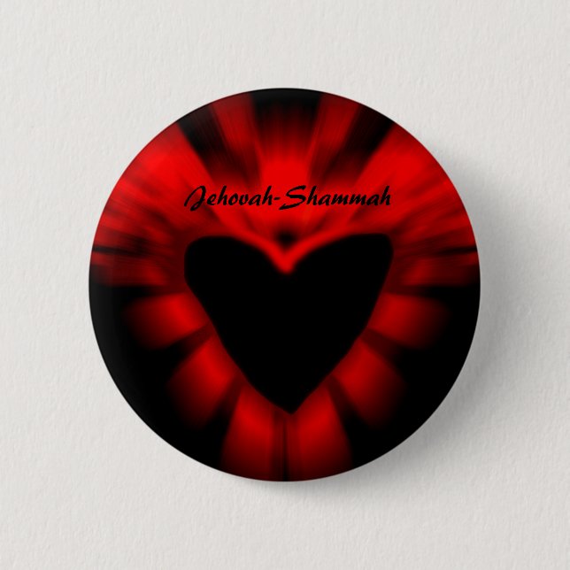 Jehovah-Shammah Pinback Button (Front)