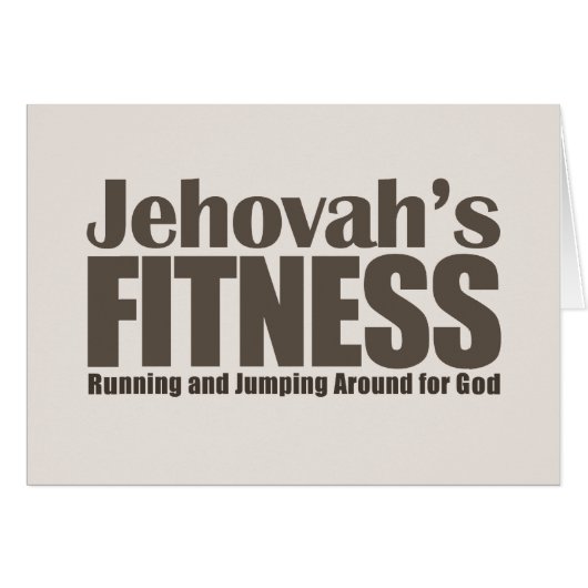Jehovah's Fitness (Front Horizontal)