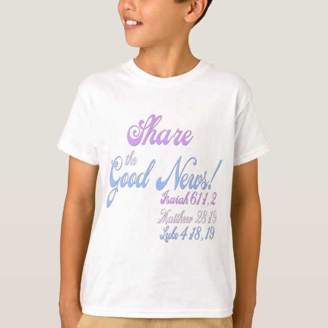 Jehovah's Witness Good News T-Shirt (Front)