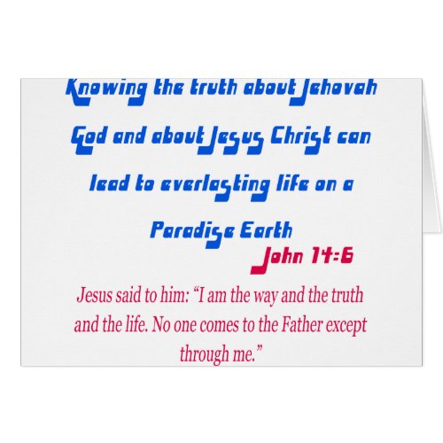 Jehovahs Witness John14_6