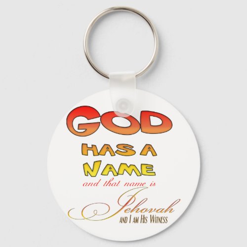 Jehovahs Witness Keychain