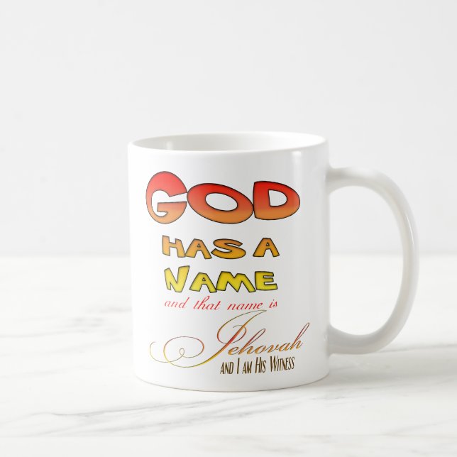 Jehovah's Witness Shirt Coffee Mug (Right)