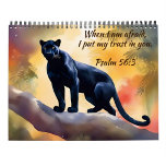 Jehovah's Witnesses 2024 Calendar - Psalm 56:3<br><div class="desc">Jehovah's Witnesses 2024 Calendar - 2024 Year Text Psalm 56:3 - Watercolor Wildlife. Immerse yourself in inspiration with our 2024 calendar designed exclusively for Jehovah's Witnesses. Each month features the powerful verse from Psalm 56:3: "When I am afraid, I put my trust in you." Infuse your daily life with faith...</div>