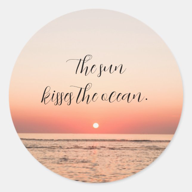 Jeju 02 | Stickers Classic Round Sticker (Front)