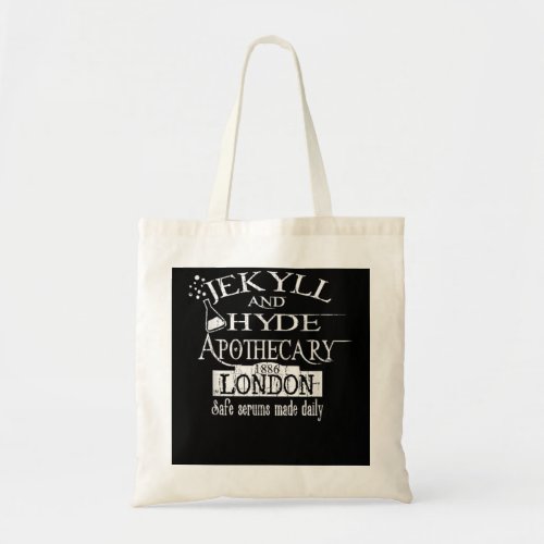 Jekyll and Hyde Apothecary Doctor London 1886 Hall Tote Bag