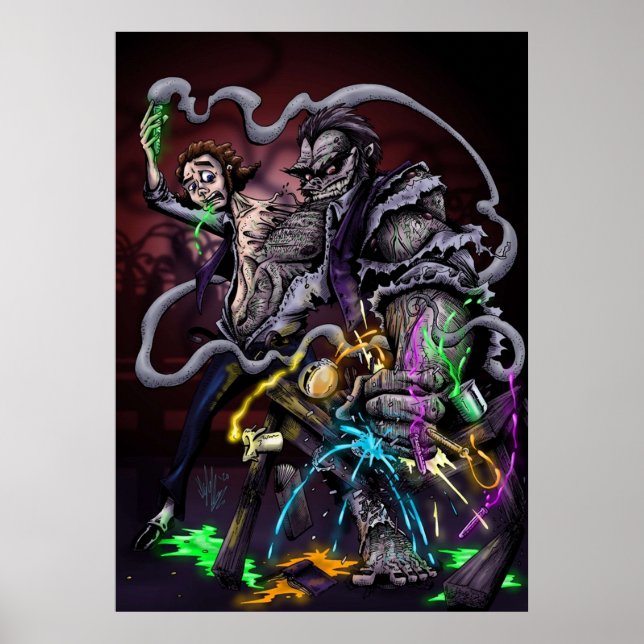 Jekyll and Hyde Poster (Front)