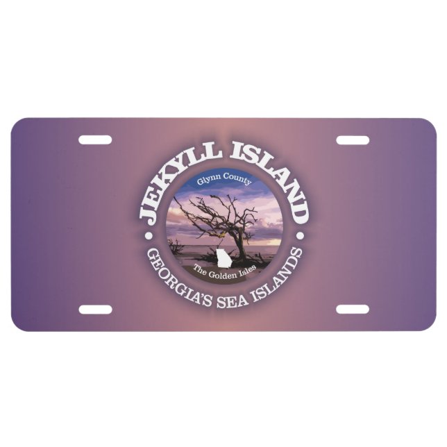Jekyll Island (B) License Plate (Front)