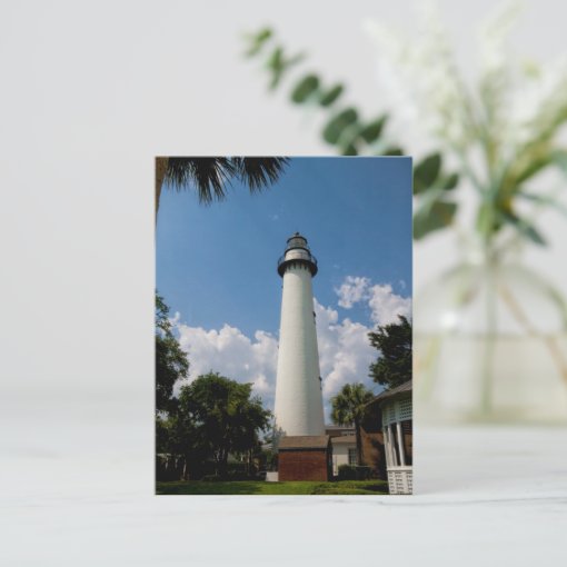 Jekyll Island Lighthouse Postcard Zazzle