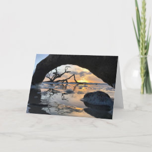 jekyll island sunrise card #2 (blank inside)