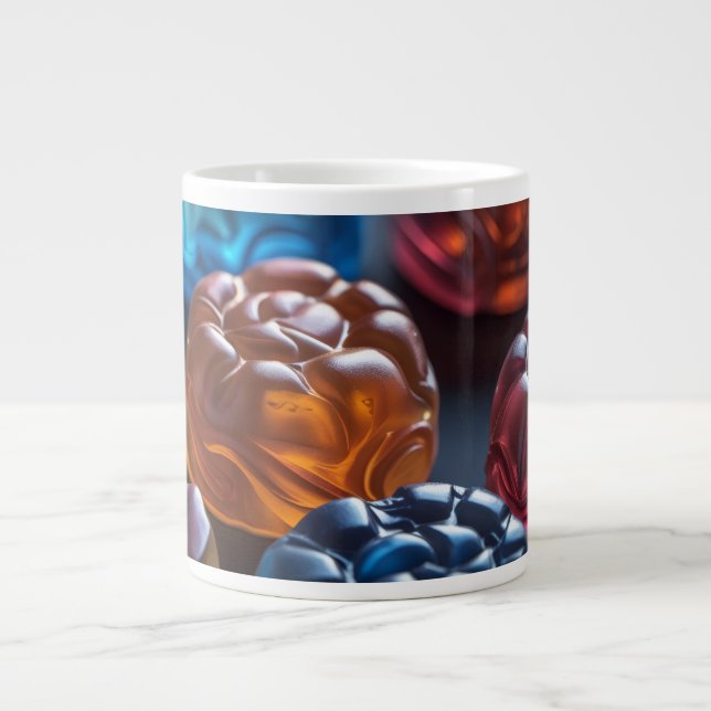 Jellied Candy Fun Giant Coffee Mug (Front)
