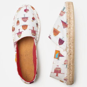 Jellies and Ice Cream Pattern Espadrilles