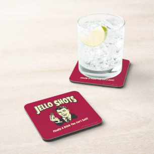 Jello Shots: Drink You Can't Spill Coaster
