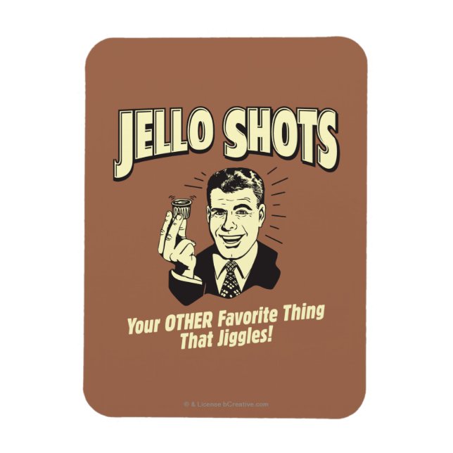 Jello Shots: Other Favorite Thing Magnet (Vertical)