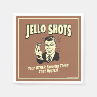 Jello Shots: Other Favorite Thing Napkins